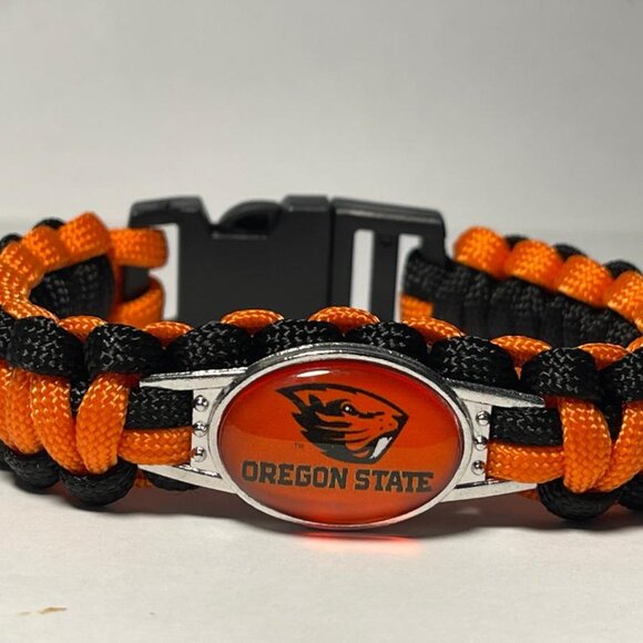 Oregon State Beavers NCAA Paracord Bracelet NEW - Picture 1 of 2